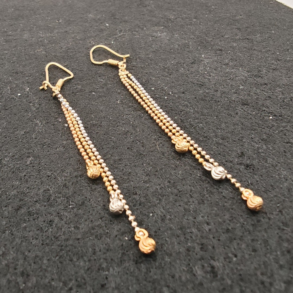 ARETES PAR ORO 14 K 3.1 GRMS (SEMINUEVO)