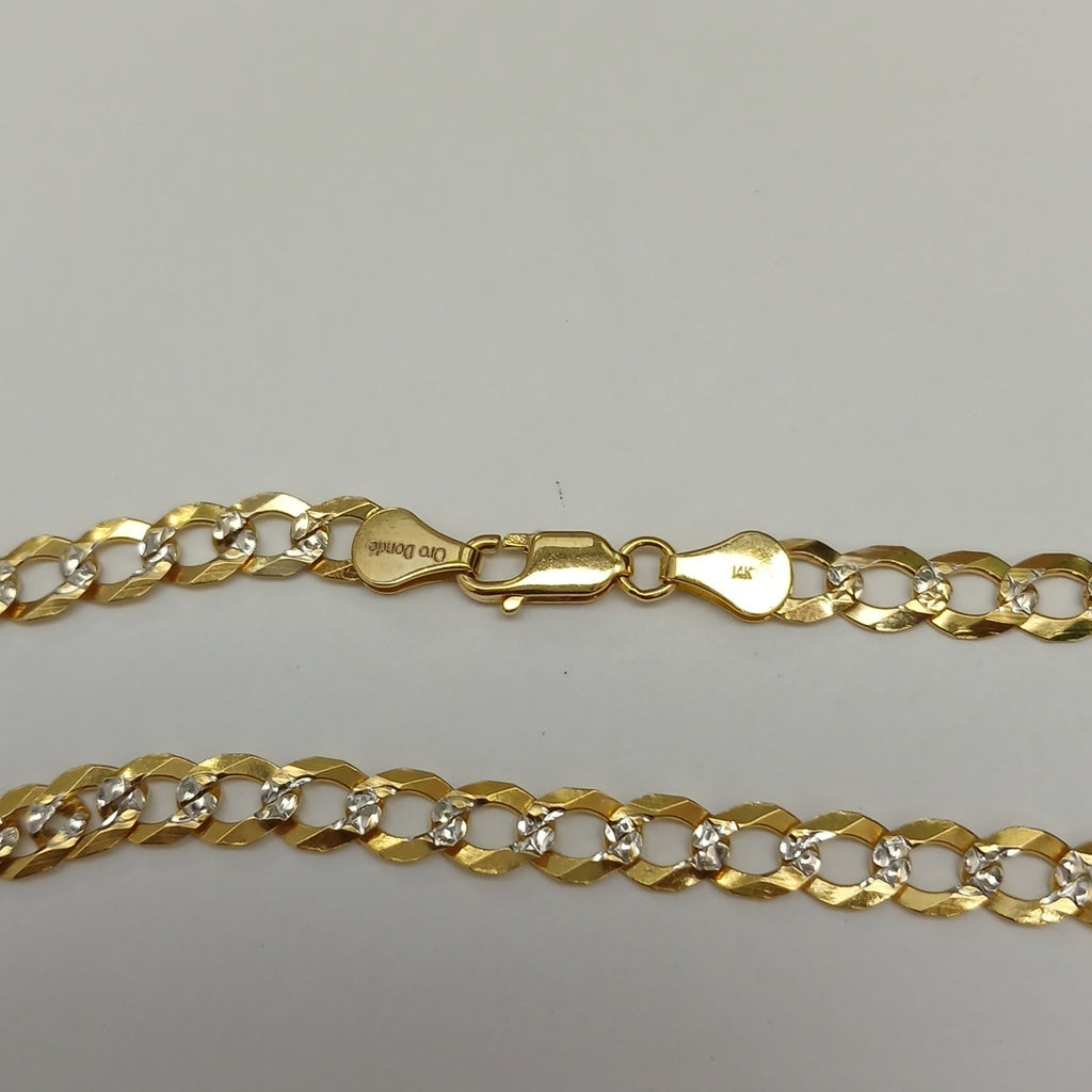 CADENA ESLABONES 14K 60 CM 16.8 GR (NUEVO)