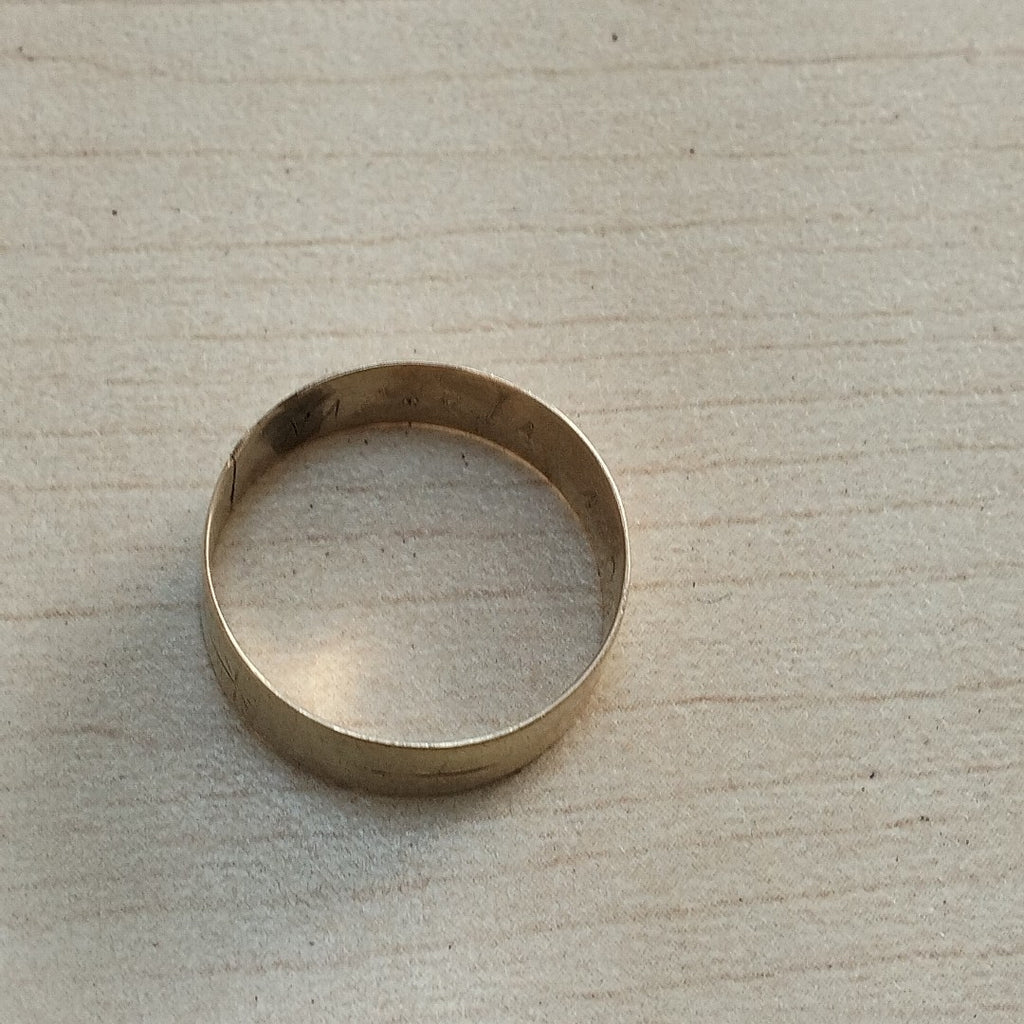 ARGOLLA ORO 10 K 2.2 GRMS (SEMINUEVO)