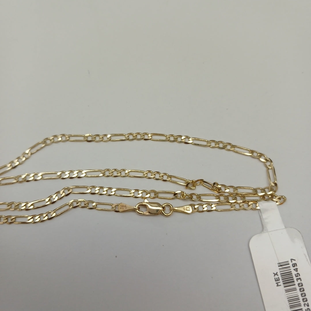 CADENA 3X1 14K 60 CM 5.1 GR (NUEVO)