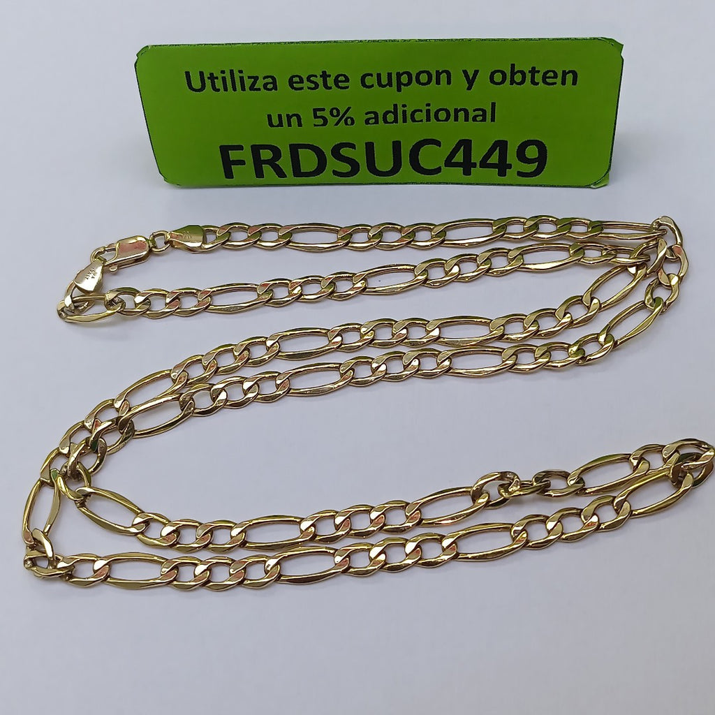 CADENA ORO 10 K 9.4 GRMS (SEMINUEVO)