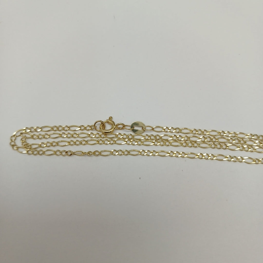 CADENA TEJIDO 3X1 14K 55 CM 2.3 GR (NUEVO)