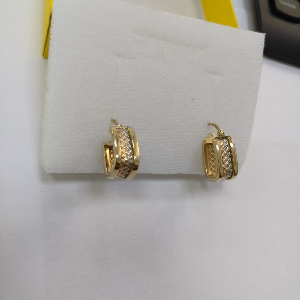 ARRACADAS PAR ORO 14 K 3,30 GRMS (SEMINUEVO)