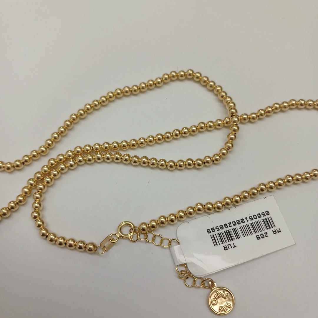 GARGANTILLAS ORO 14K 4.2 (NUEVO)