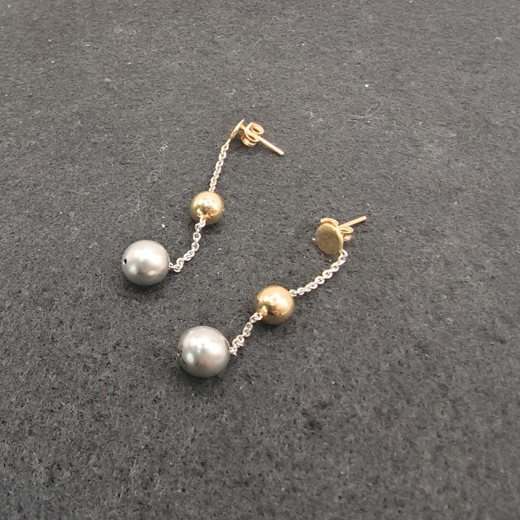 ARETES PAR ORO 14 K 4.5 GRMS (SEMINUEVO)