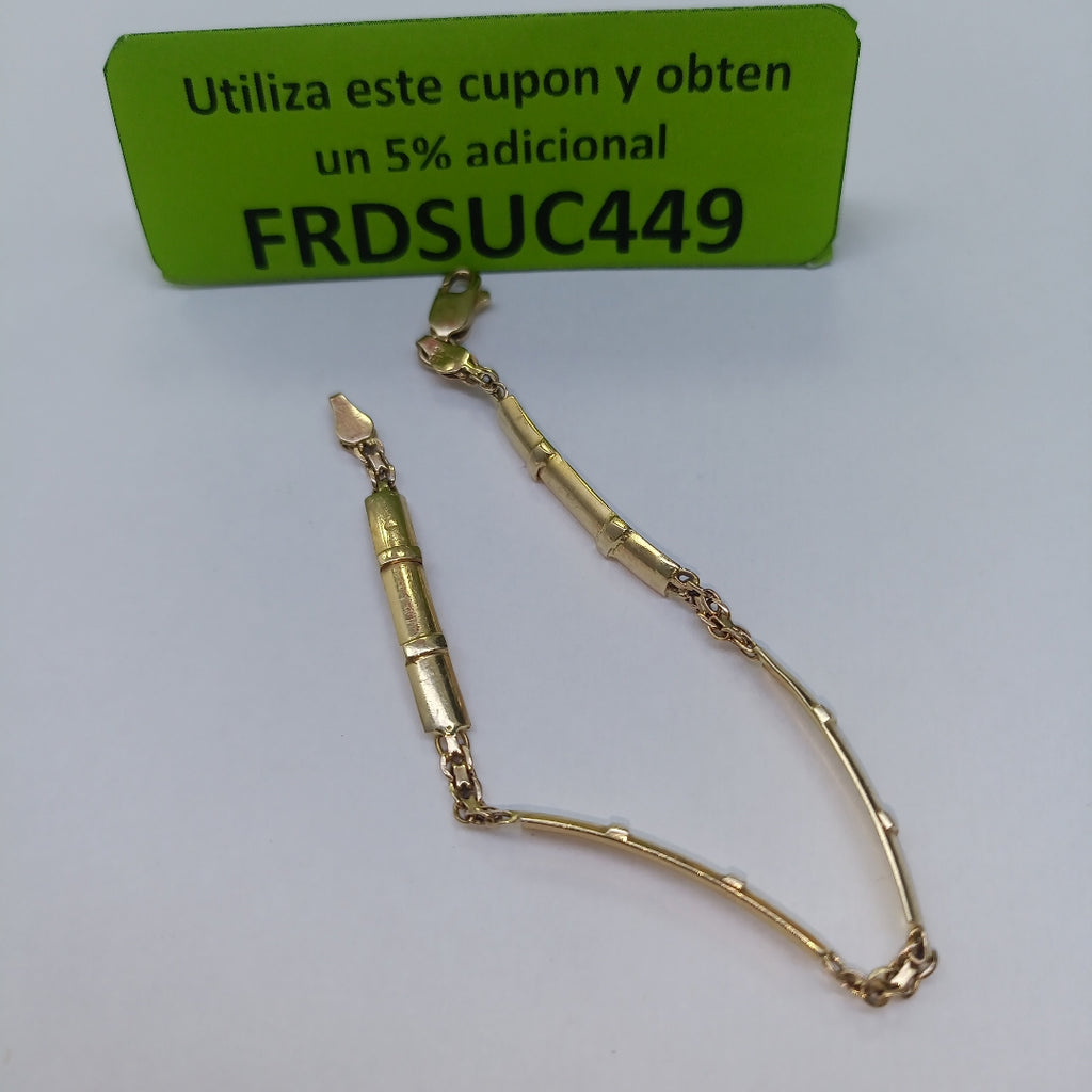 PULSERA ORO 14 K 5.4 GRMS (SEMINUEVO)