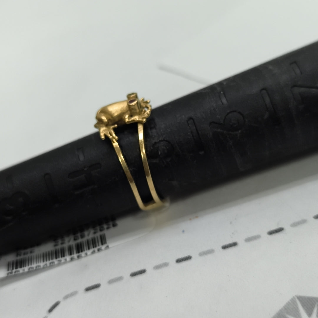 ANILLO ORO 10 K 2,40 GRMS (SEMINUEVO)