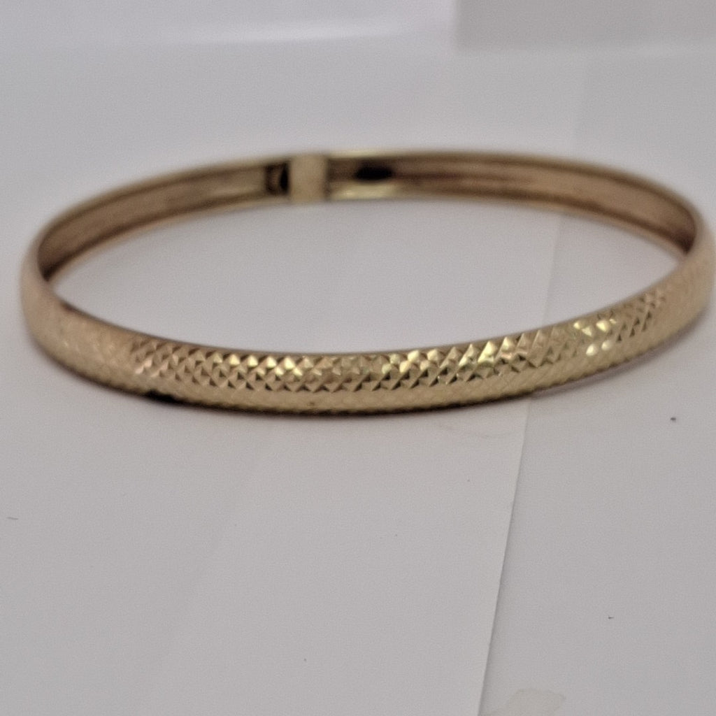 PULSERA RIGIDA ORO 8 K 4.8 GRMS (SEMINUEVO)