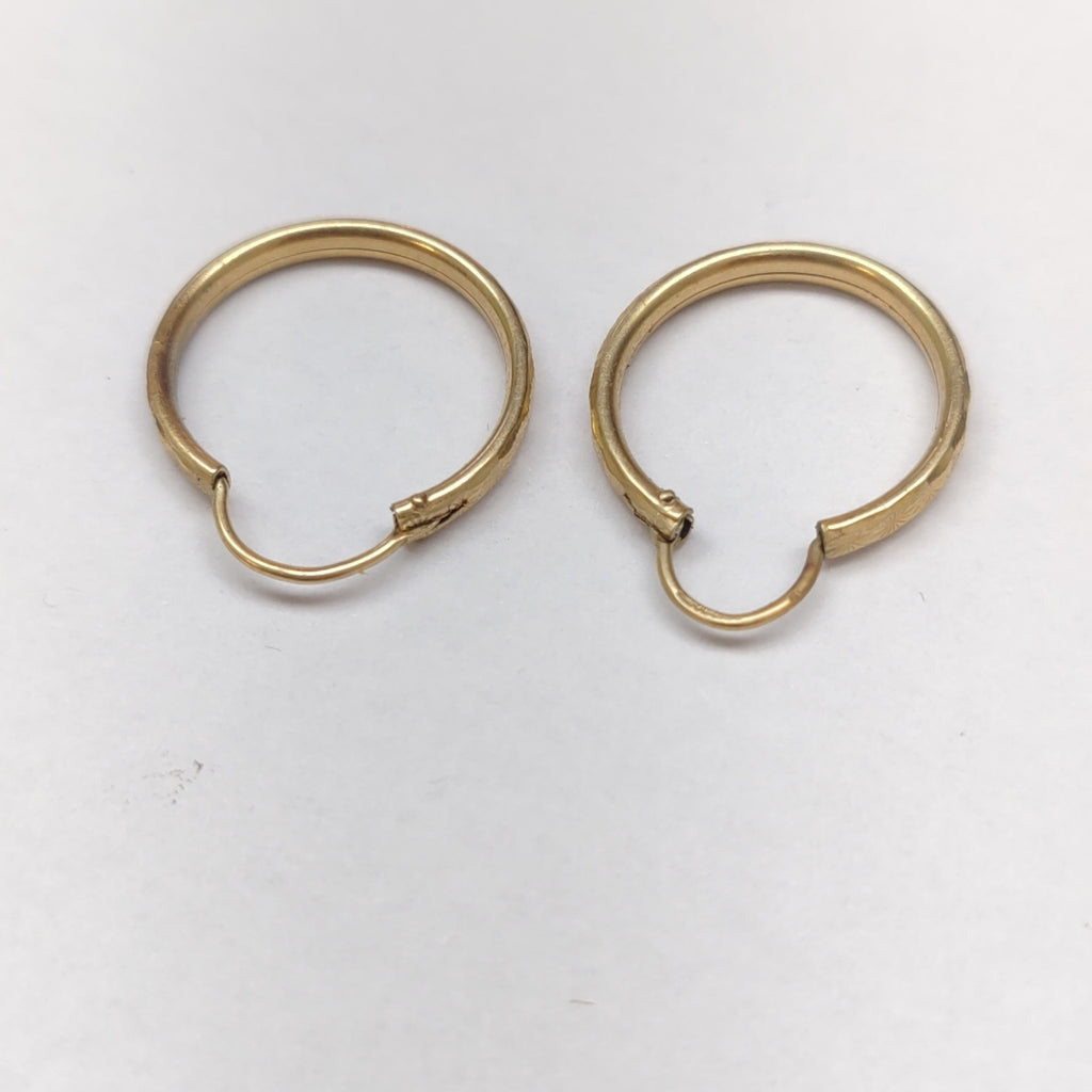 ARRACADAS PAR ORO 10 K 1.5 GRMS (SEMINUEVO)