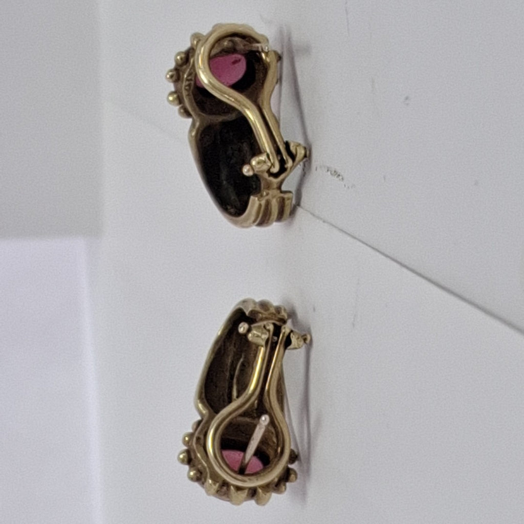 ARETES PAR ORO 14 K 7,60 GRMS (SEMINUEVO)