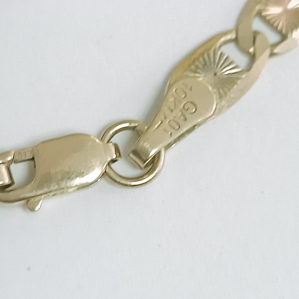 CADENA ORO COMBINADO 10 K 16,00 GRMS (SEMINUEVO)