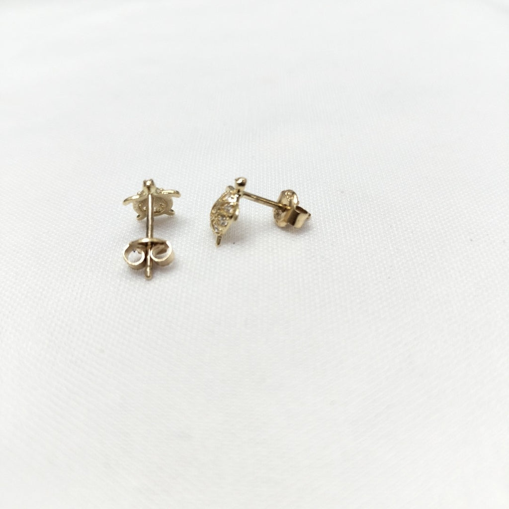 BROQUELES ORO 14K 1.2 (NUEVO)
