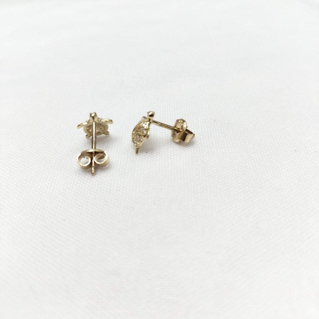 BROQUELES ORO 14K 1.2 (NUEVO)