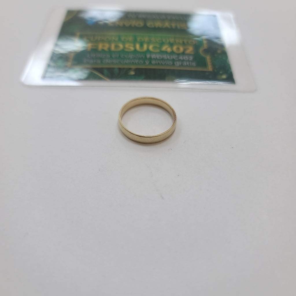 ARGOLLA ORO 10 K 2.2 GRMS (SEMINUEVO)