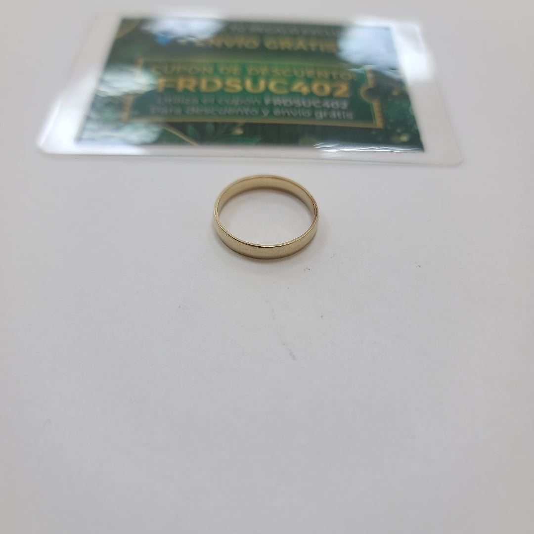 ARGOLLA ORO 10 K 2.2 GRMS (SEMINUEVO)
