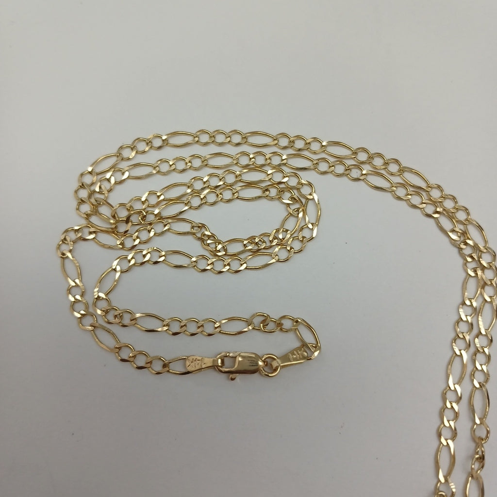 CADENAS 3X1 ORO 14K 55 CM 5.1 GR (NUEVO)