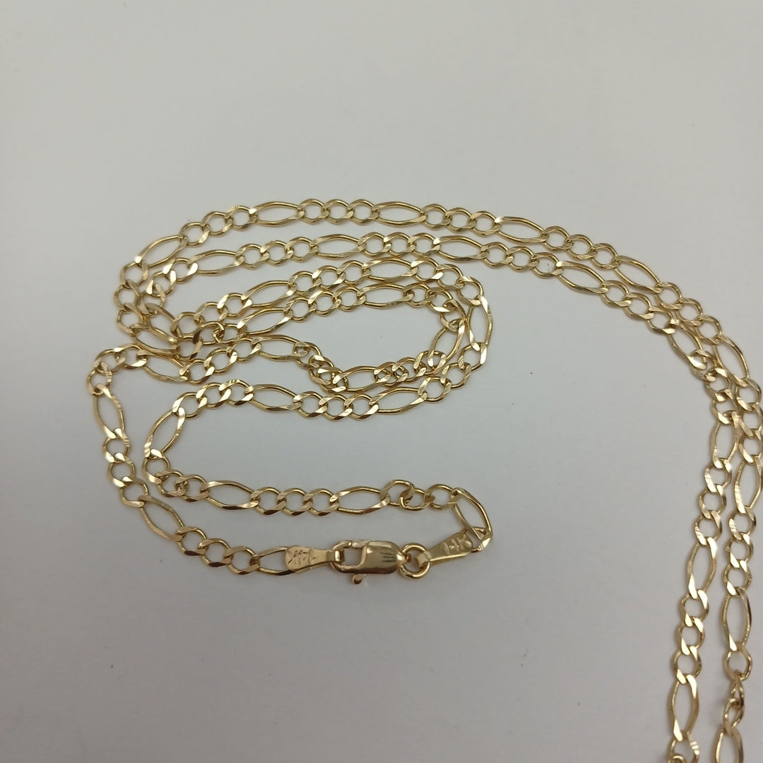 CADENAS 3X1 ORO 14K 55 CM 5.1 GR (NUEVO)
