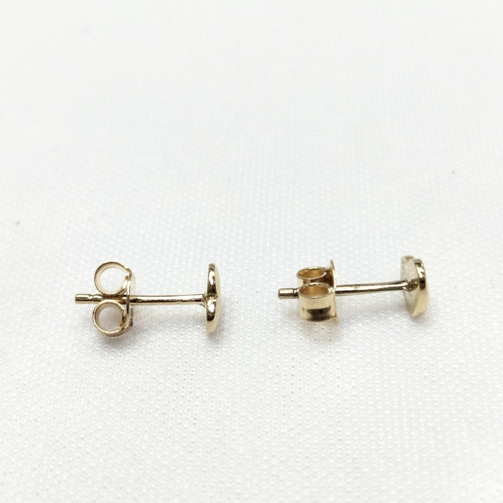 BROQUELES ORO 14K 0.9 (NUEVO)
