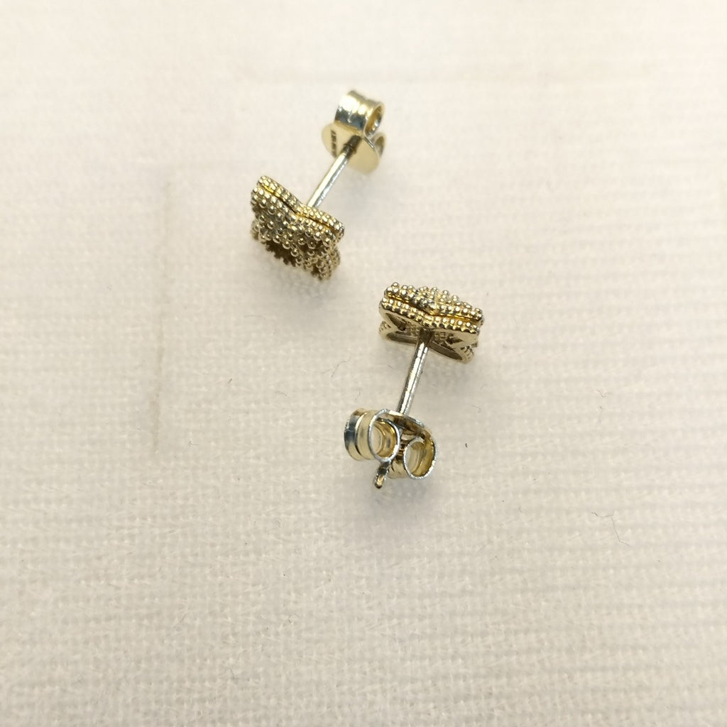 BROQUELES ORO 14K 1.5 (NUEVO)