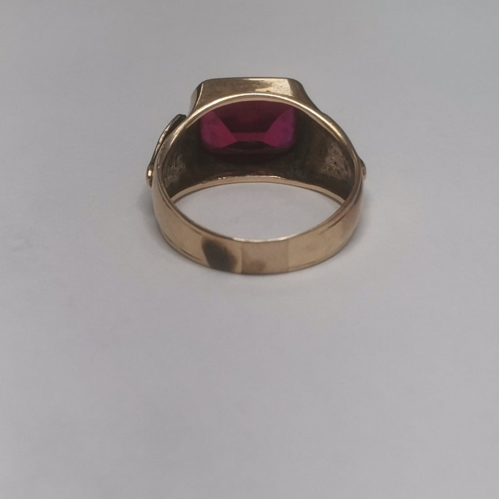 ANILLO ORO 14 K 6.4 GRMS (SEMINUEVO)