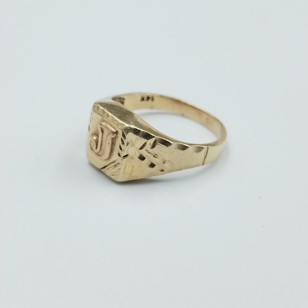 ANILLO ORO 14 K 5,20 GRMS (SEMINUEVO)