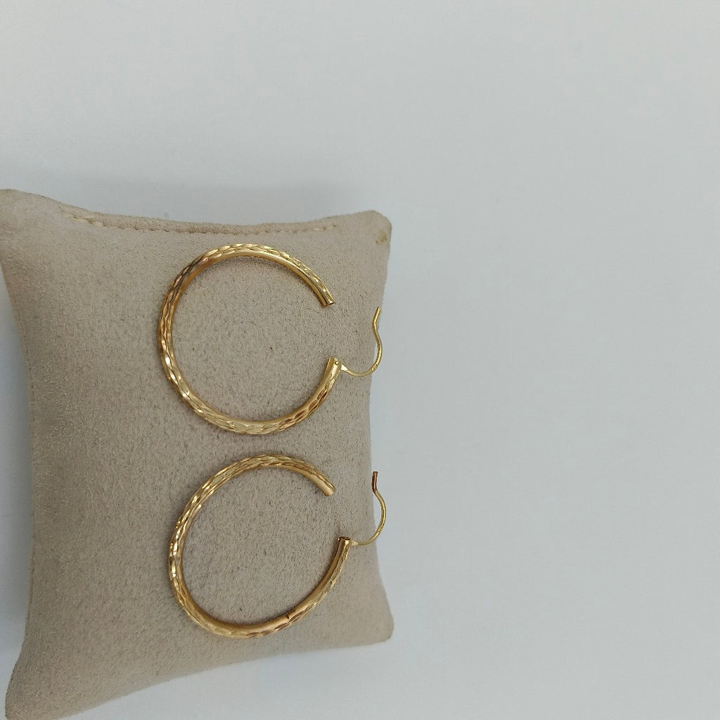 ARETES PAR ORO 14 K 2.5 GRMS (SEMINUEVO)