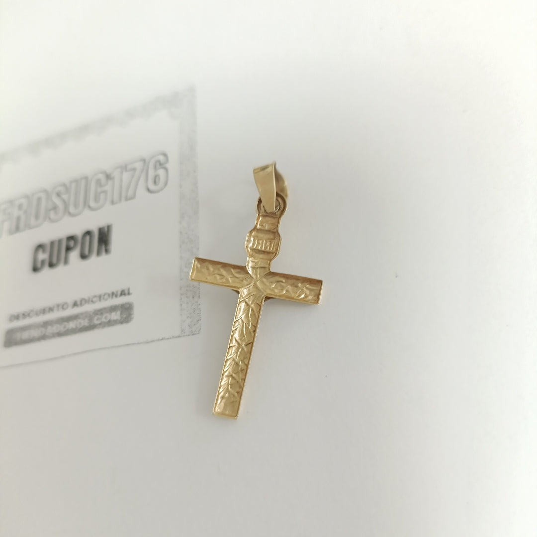 CRISTO ORO COMBINADO 10 K 0.8 GRMS (SEMINUEVO)