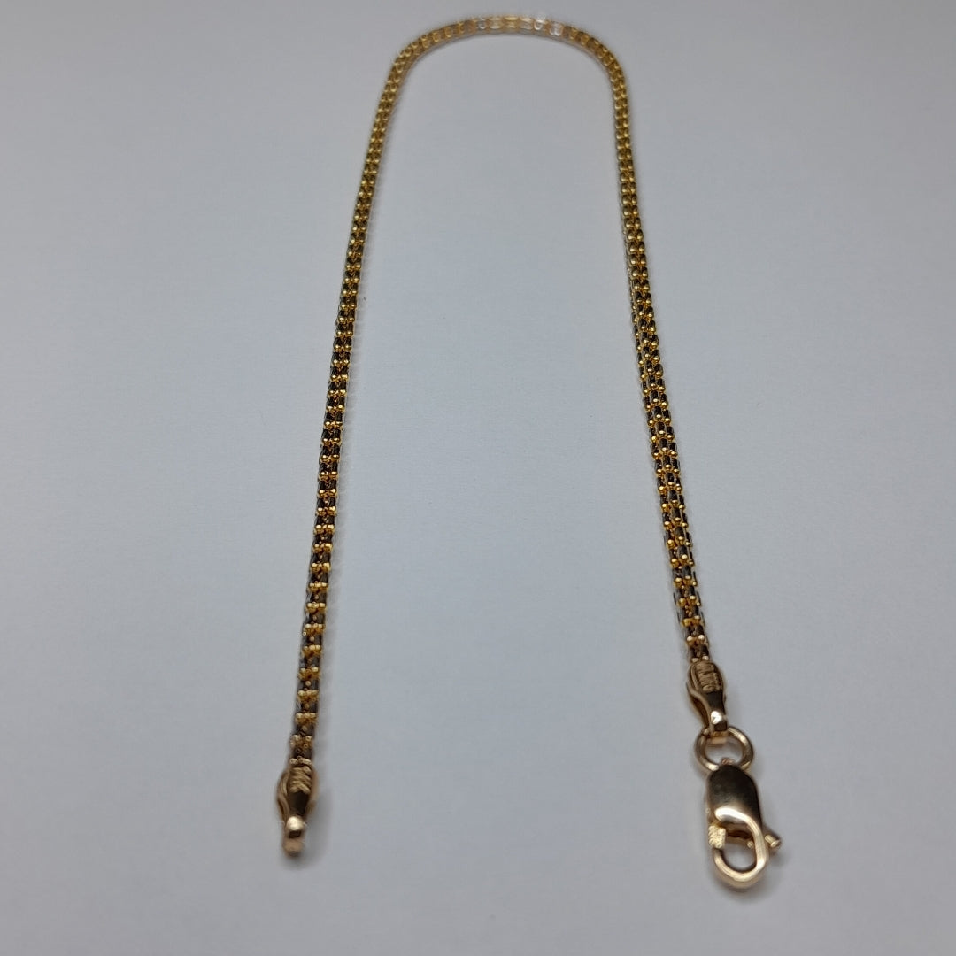 PULSERAS CABALLERO ORO 14K 2.5 (NUEVO)