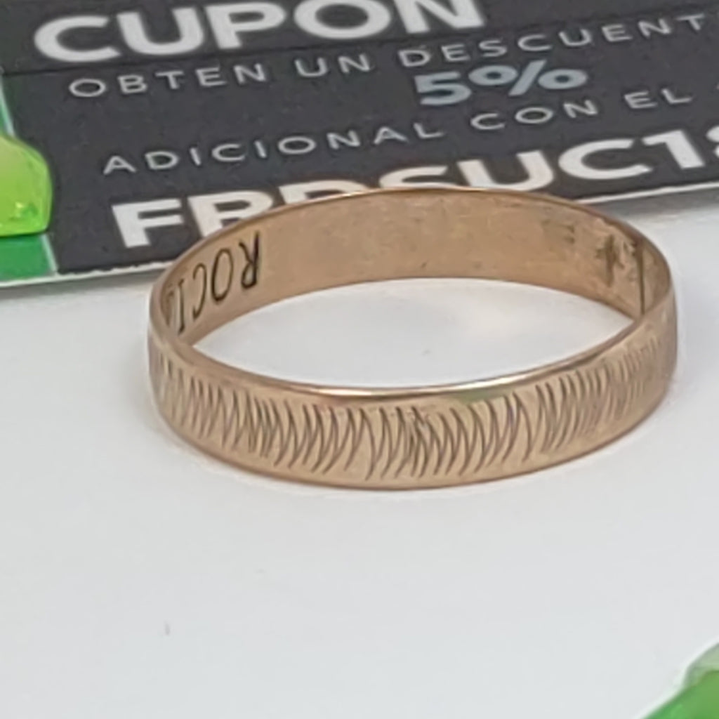 ARGOLLA ORO 8 K 2.1 GRMS (SEMINUEVO)