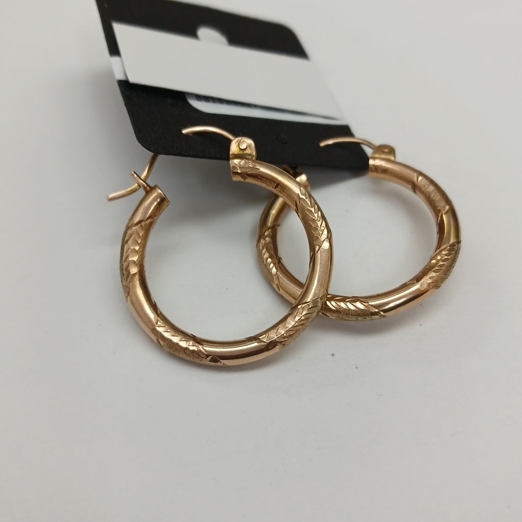 ARRACADAS PAR ORO 8 K 4 GRMS (SEMINUEVO)
