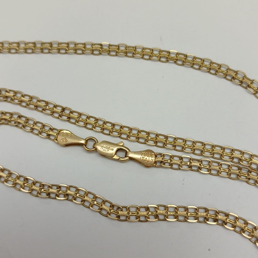 CADENA ORO 14 K 8,50 GRMS (SEMINUEVO)