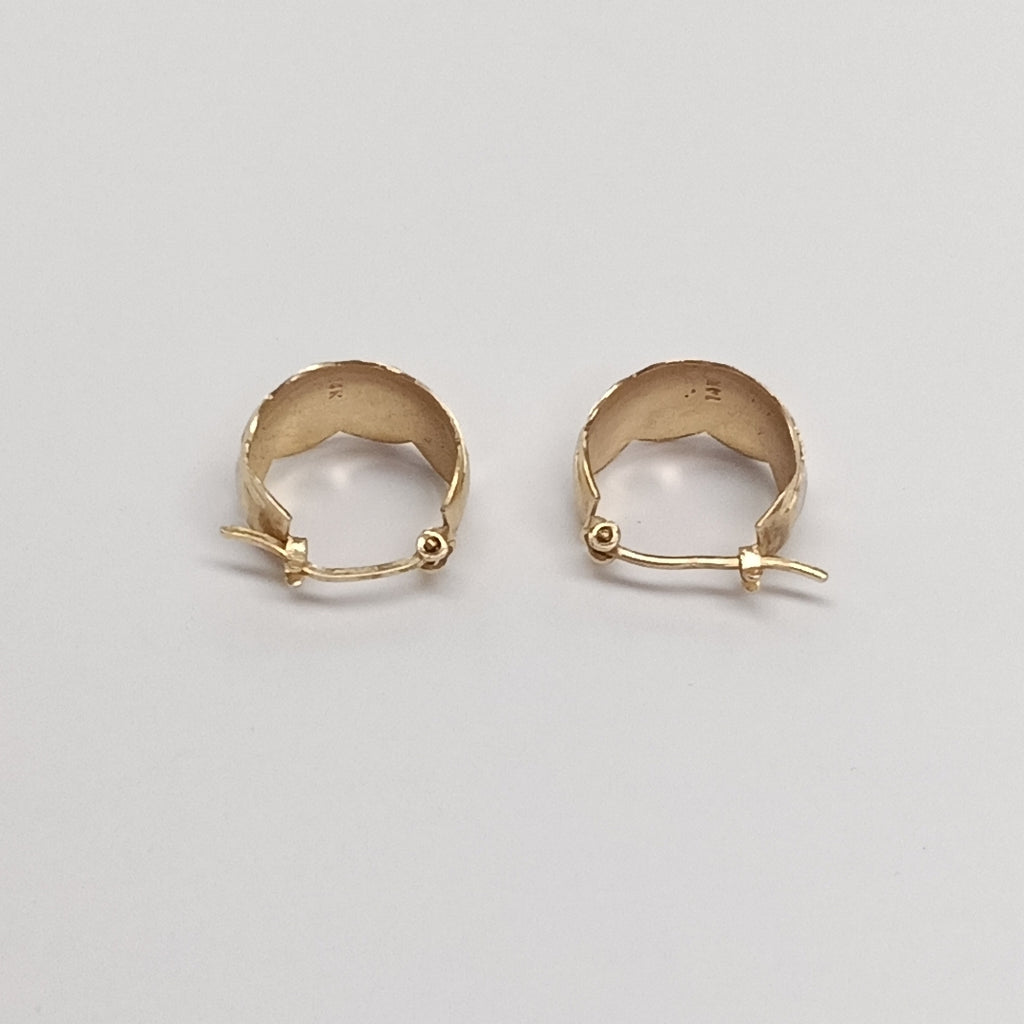 ARRACADAS PAR ORO 10 K 1,80 GRMS (SEMINUEVO)