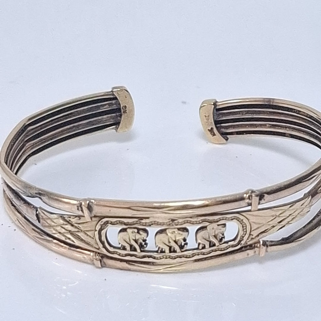 BRAZALETE ORO 10 K 9,40 GRMS (SEMINUEVO)