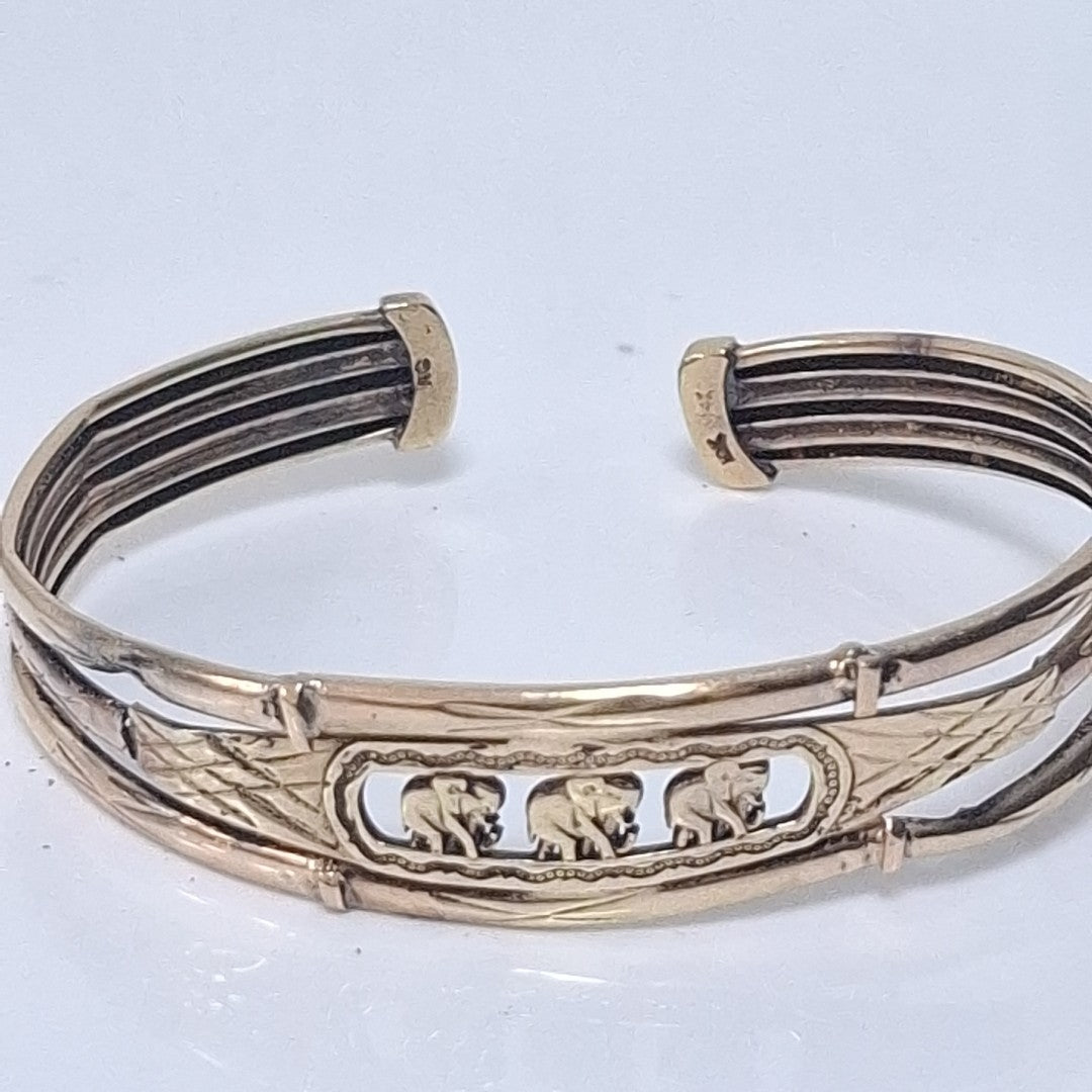 BRAZALETE ORO 10 K 9,40 GRMS (SEMINUEVO)