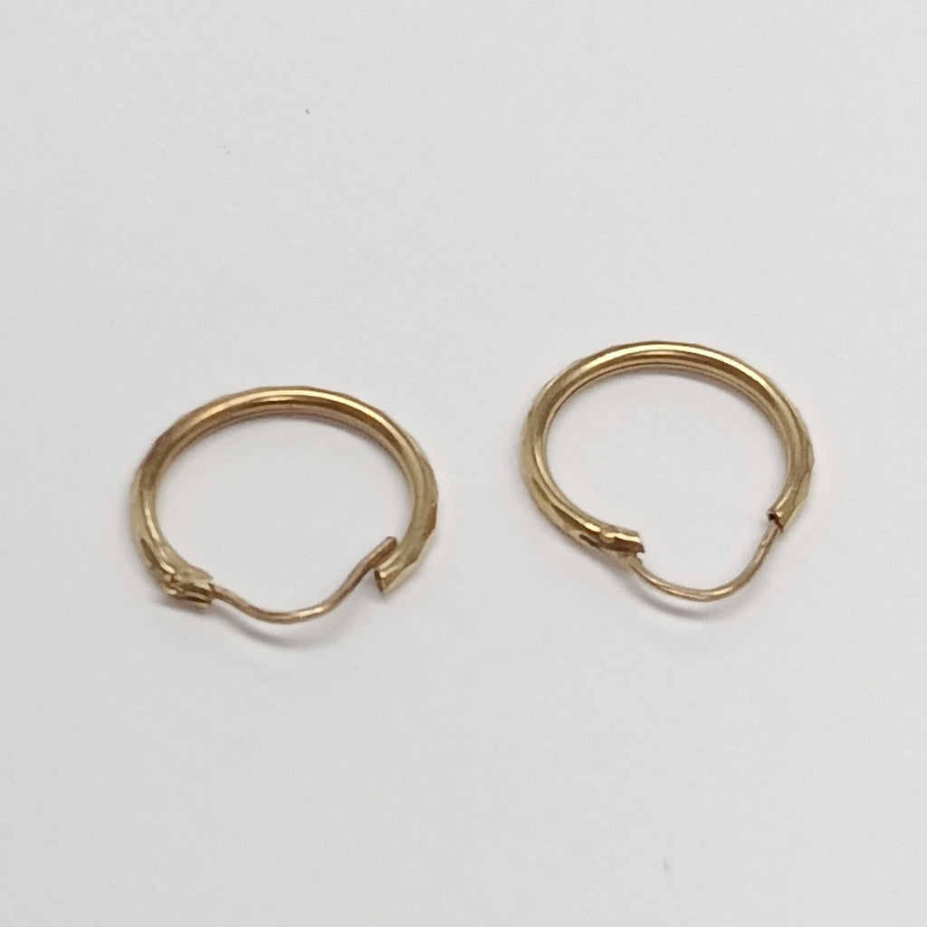 ARRACADAS PAR ORO 8 K 0.8 GRMS (SEMINUEVO)