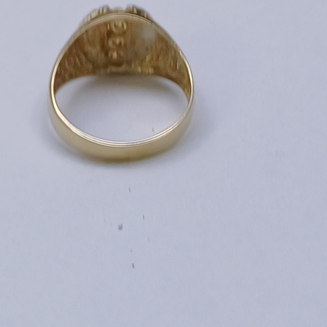 ANILLO ORO 14 K 2.3 GRMS (SEMINUEVO)