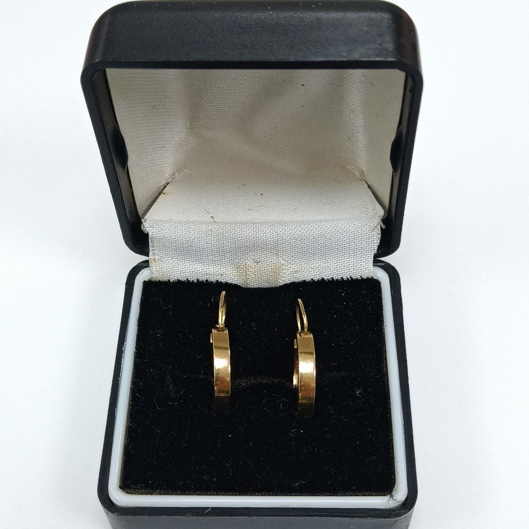 ARRACADAS PAR ORO 14 K 1,90 GRMS (SEMINUEVO)