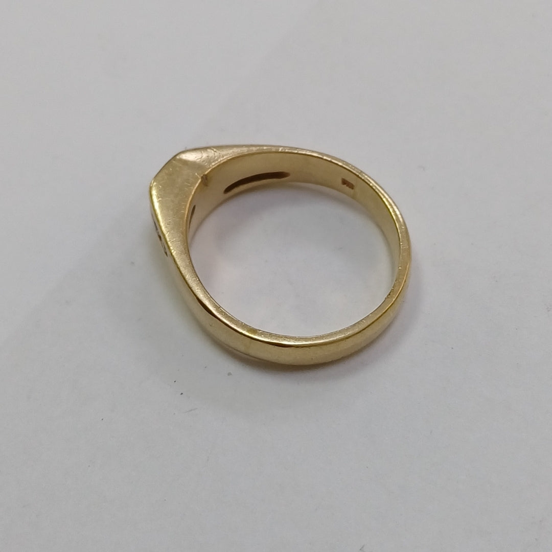 ANILLO ORO 14 K 10,20 GRMS (SEMINUEVO)