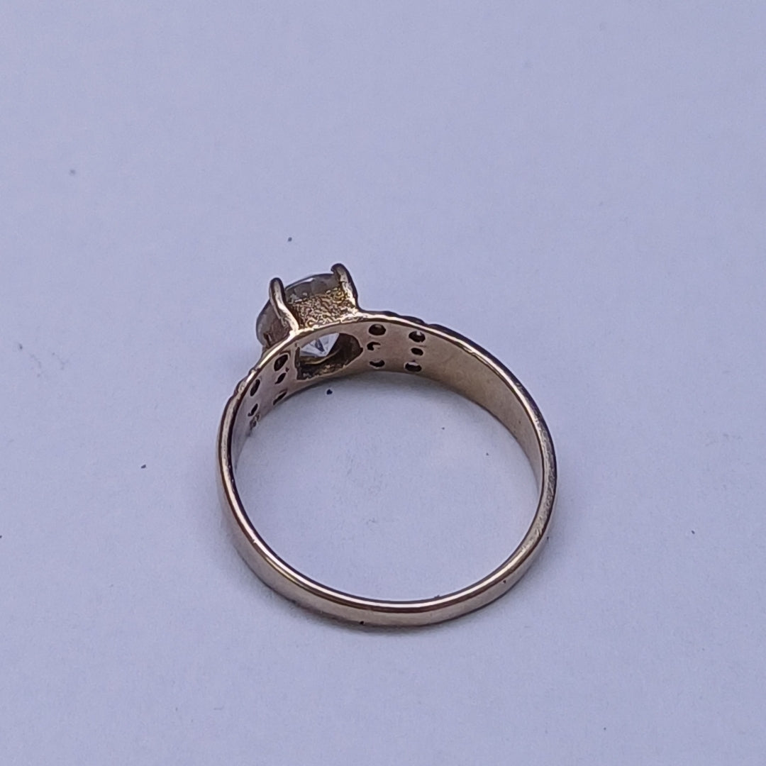 ANILLO ORO 10 K 2.1 GRMS (SEMINUEVO)