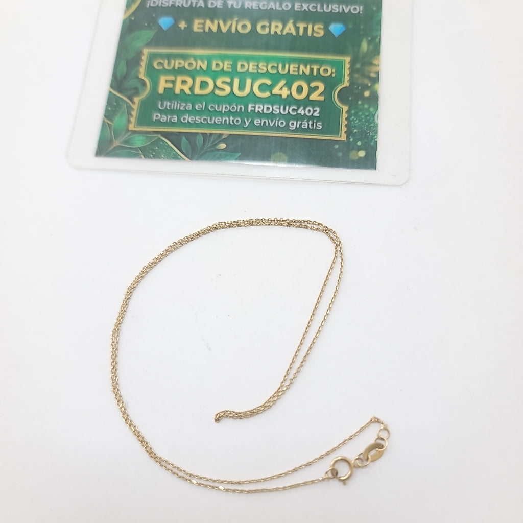 CADENA ORO 10 K 1,40 GRMS (SEMINUEVO)