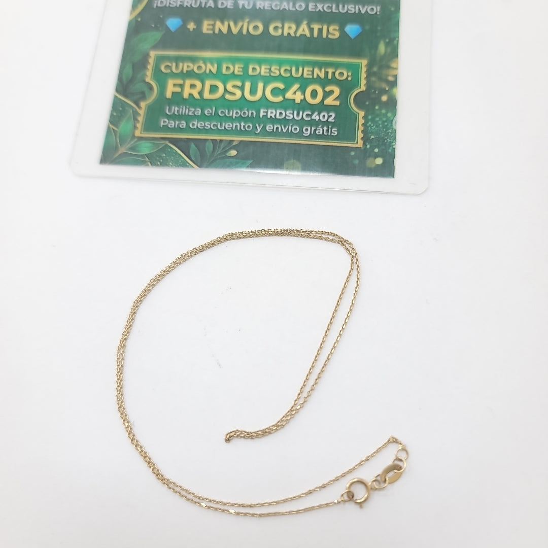 CADENA ORO 10 K 1,40 GRMS (SEMINUEVO)