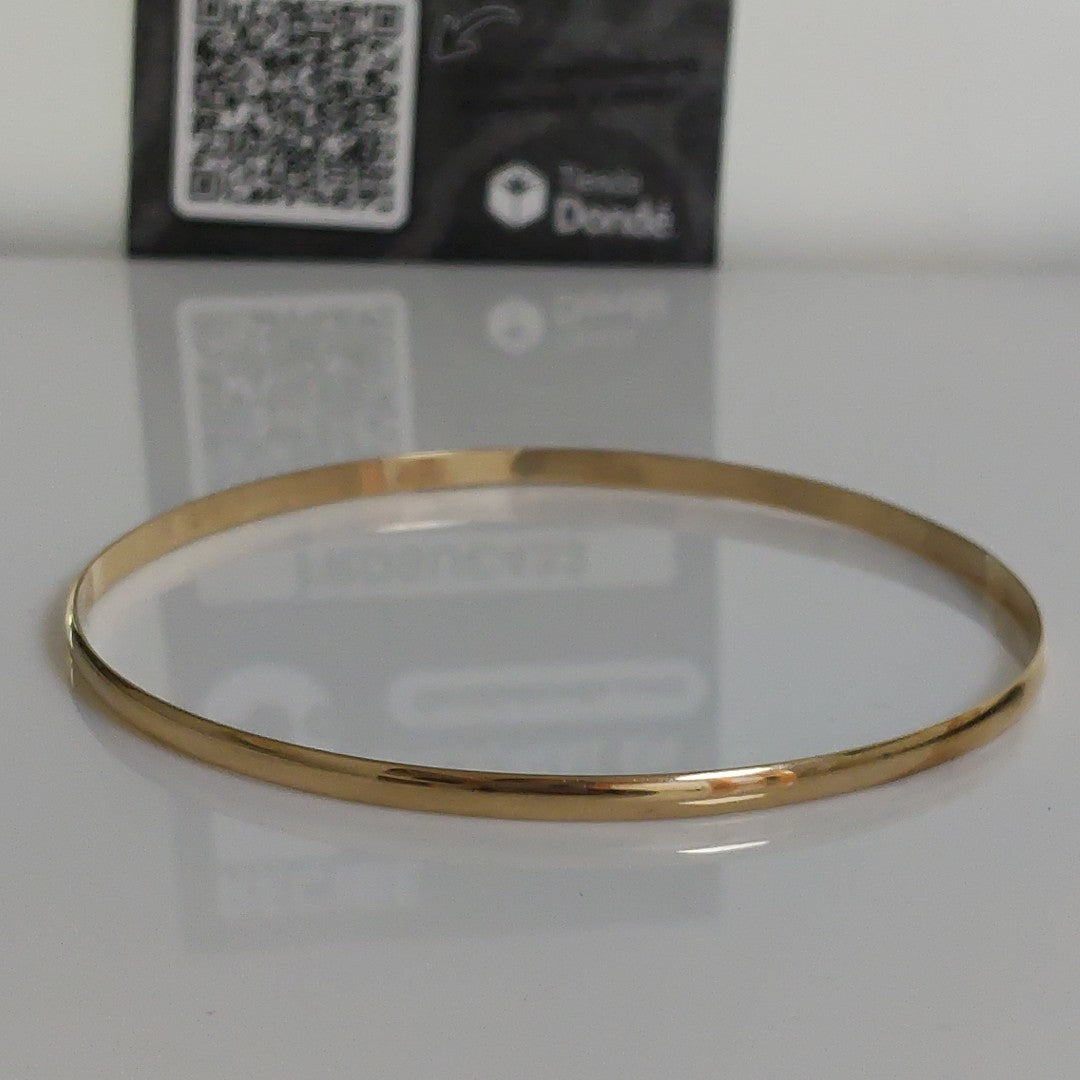 PULSERA RIGIDA ORO 14 K 5.5 GRMS (SEMINUEVO)