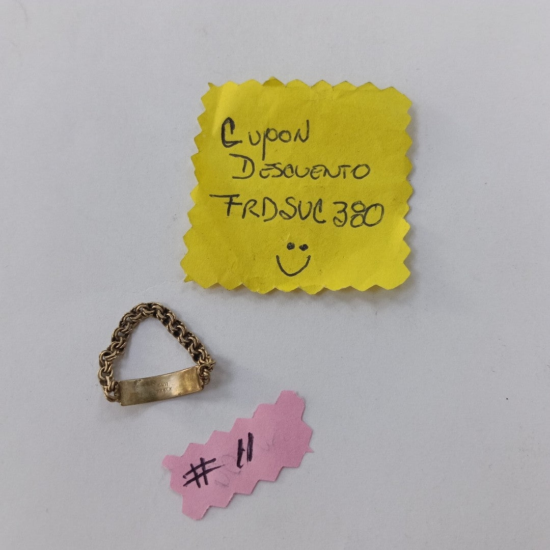 ANILLITO ORO 10 K 1.6 GRMS (SEMINUEVO)