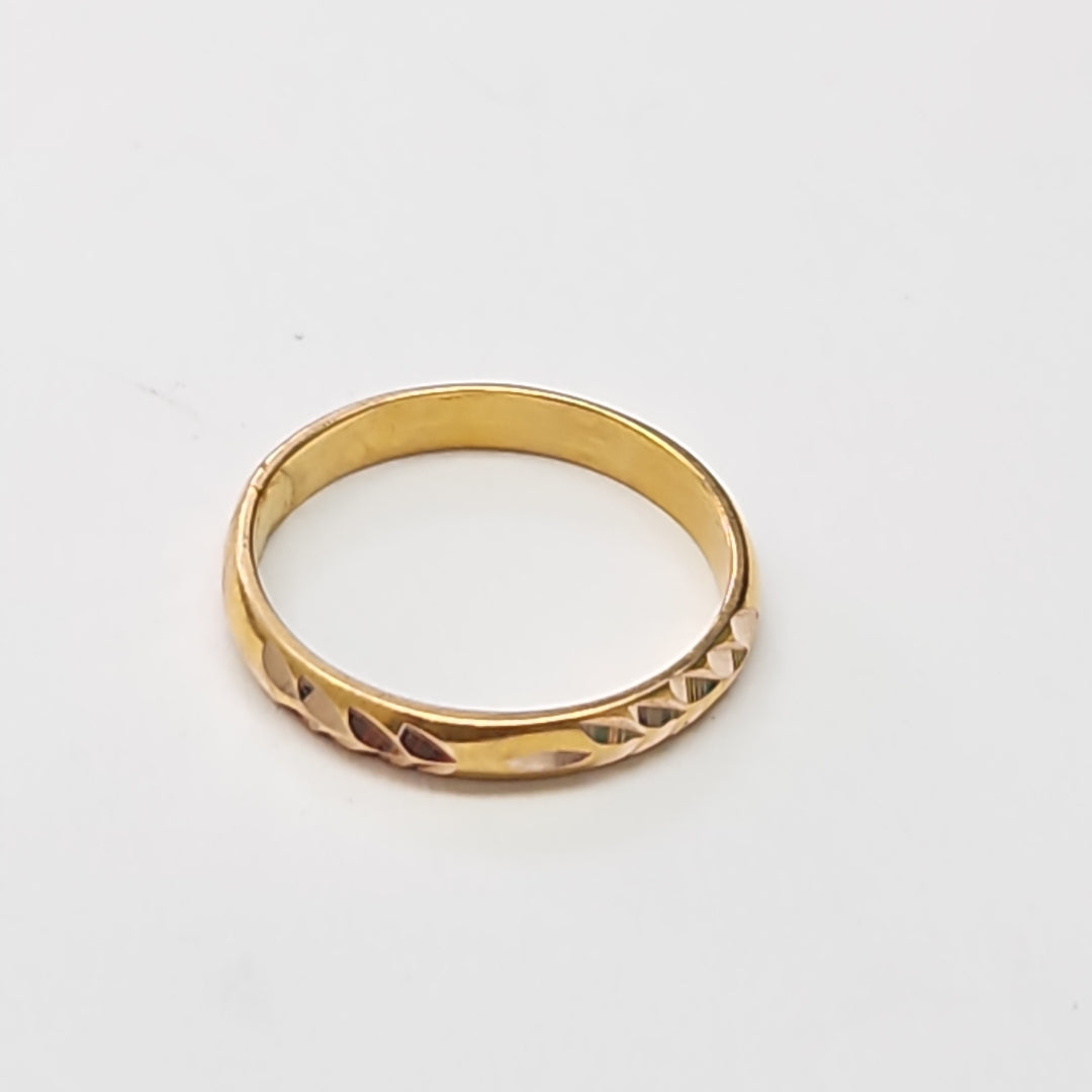 ANILLO ORO 10 K 1.3 GRMS (SEMINUEVO)