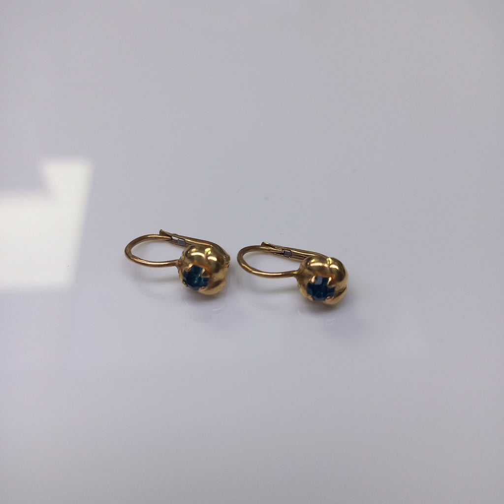 ARETES PAR ORO 10 K 1.6 GRMS (SEMINUEVO)