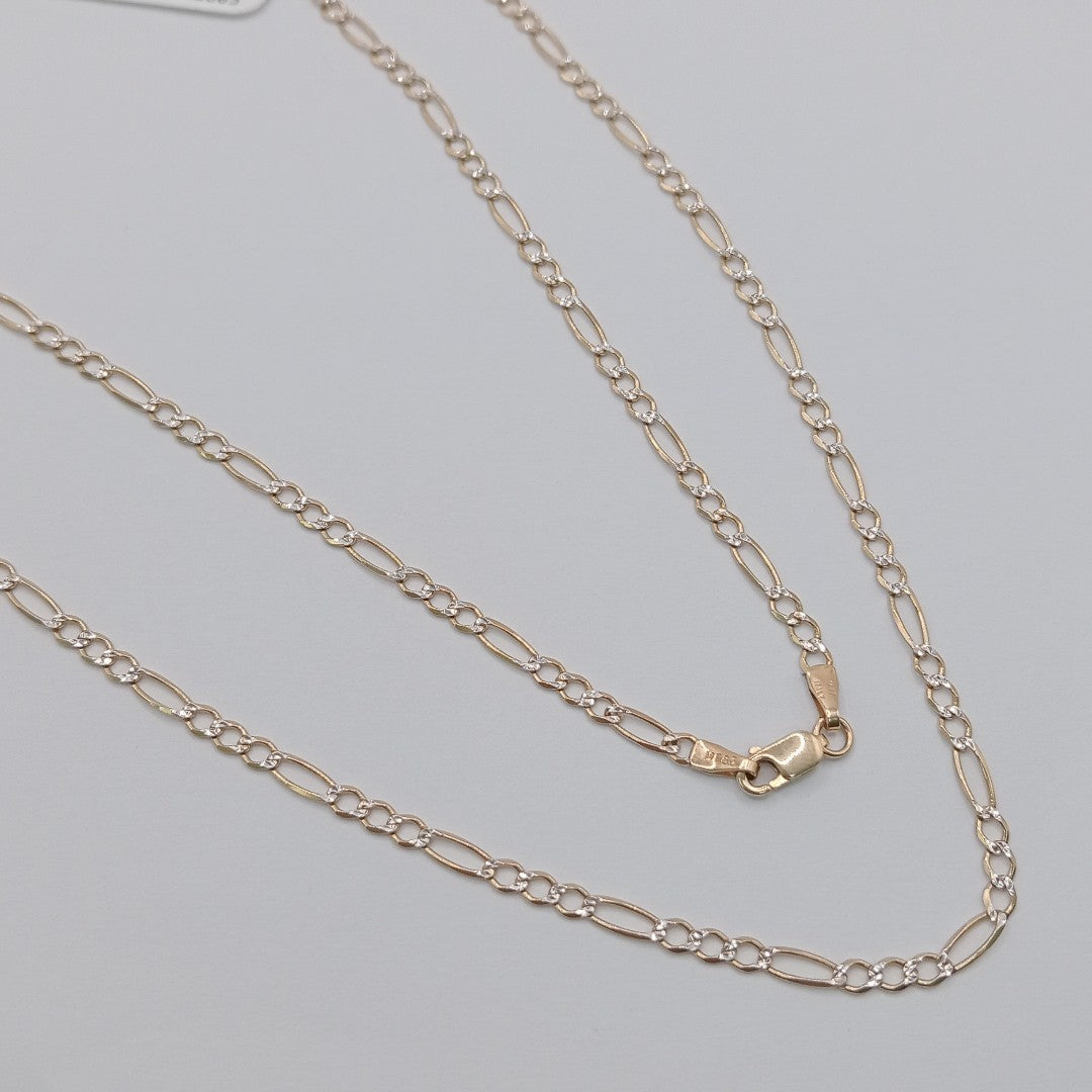 CADENA ORO COMBINADO 14 K 4.4 GRMS (SEMINUEVO)