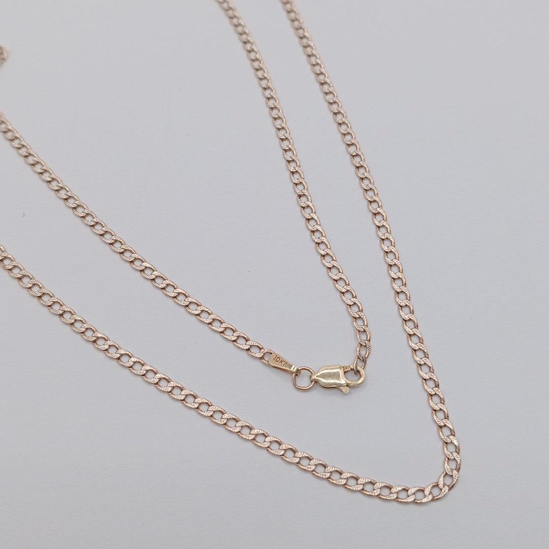 CADENA ORO,RODIADO 10 K 2,40 GRMS (SEMINUEVO)