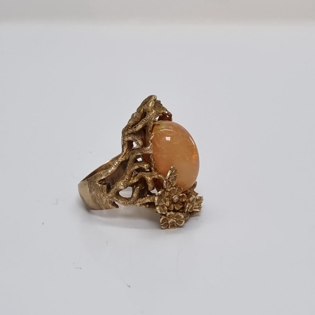 ANILLO ORO 14 K 12,80 GRMS (SEMINUEVO)