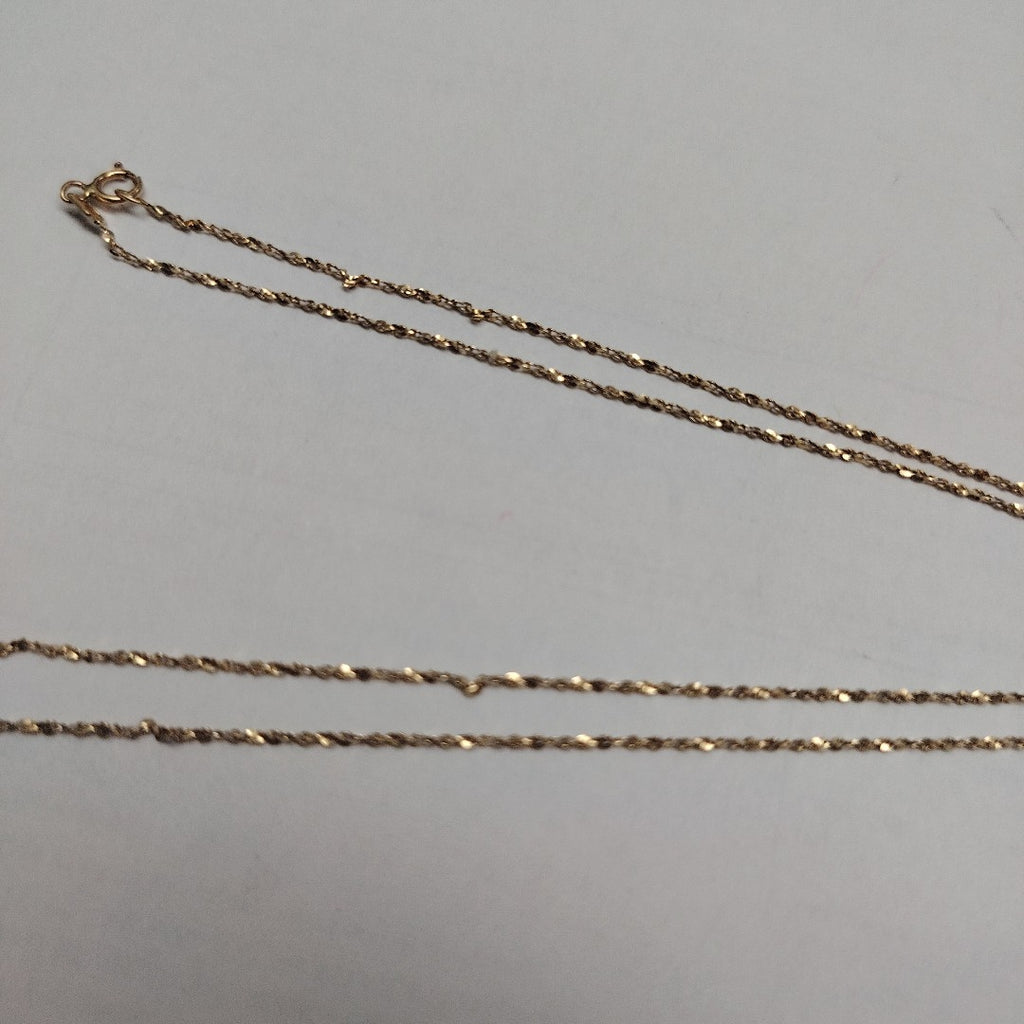 CADENA ORO 14 K 2.2 GRMS (SEMINUEVO)