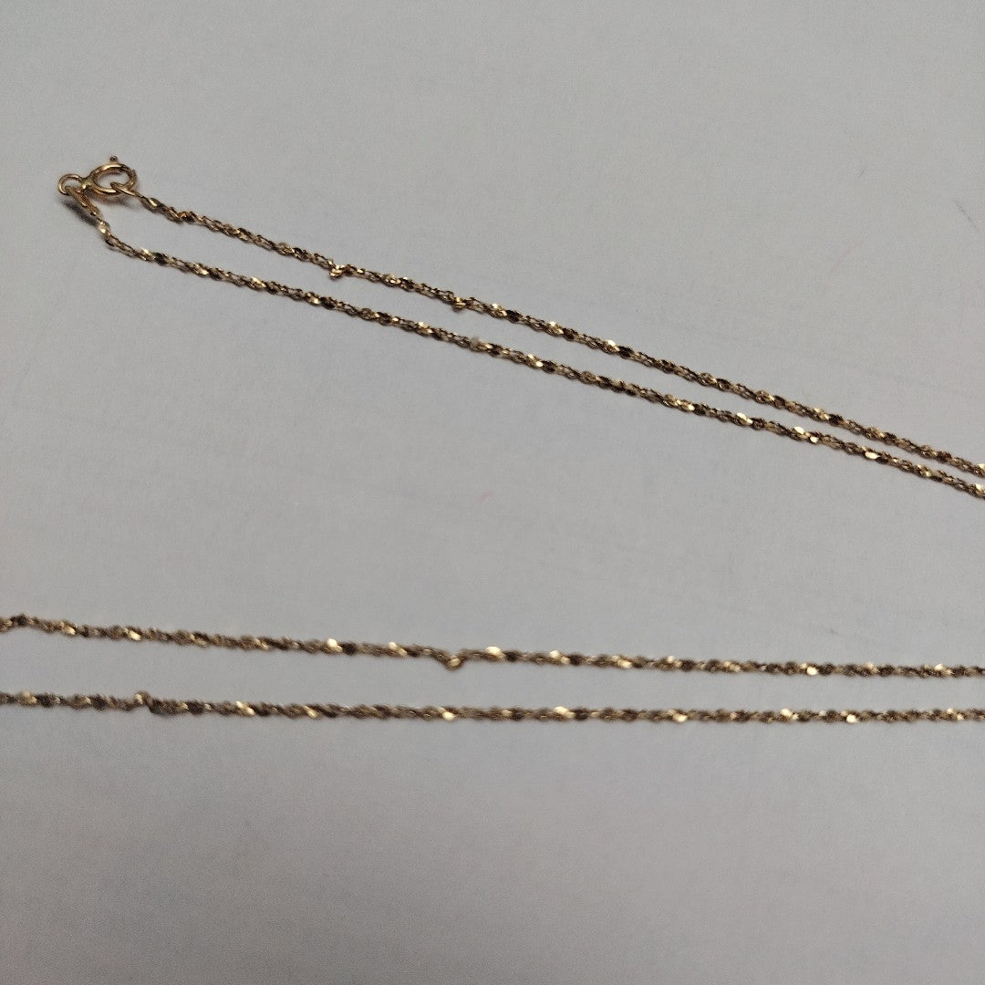 CADENA ORO 14 K 2.2 GRMS (SEMINUEVO)